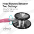 Dualhead Stethoscope, Dual Head Diaphragm Bell for Nurses, Doctors, Cardiology, Veterinary, Pediatrics