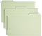 Smead FasTab Hanging File Folder, Legal Size, 1/3-Cut Built-in Tab, Moss, 20 per Box (64083)