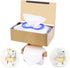 YRONG Adhesive Toilet Paper Holder with Shelf and Storage, Wall Mount Toilet Paper