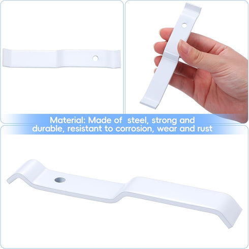 MorningRo 4 3 Closet Pcs Wire Shelf Corner Support Brackets Ventilated Wire Shelving Accessories, Support Brackets