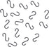 200 Pieces Mini S Hooks, 1/2 Inch Stainless Steel S Shaped Hooks for Jewelry, Ornaments, and Hanging (Black)