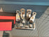 0 Gauge Wire Terminal Connector 5/16 Ring Connectors for Battery Bank Inverter Projects, 4PCS with Adhesive Tubing