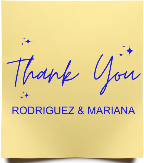 Handmade Thank You Stamp for Small Business & Etsy Shop | Pre-Inked