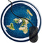 Mouse Pad for Computers, Gaming Mouse-Pads, Non-Slip Mice Pad, Flat Earth Map Model
