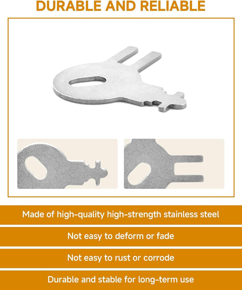 MZCTD 70WM1, 83TR 87T 6 Pack Compatible with Tork Paper Towel Dispenser Replacement Key, Fits & Models, Also Compatible