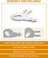 MZCTD 70WM1, 83TR 87T 6 Pack Compatible with Tork Paper Towel Dispenser Replacement Key, Fits & Models, Also Compatible