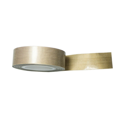PTFE Coated Fabric Tape, Teflon Adhesive Tape, High Temperature Vacuum, Hand and Impulse Sealers Machine Sealing Tape,