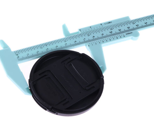 Penta Angel 3Pcs Plastic Caliper Inch/Metric 6Inch 150mm Mini Caliper Measuring Tool for Students