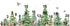decalmile Large Watercolor Pine Tree Animals Wall Stickers Woodland Forest Tree Fox Deer Bear Wall Decals Baby Nursery