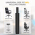 Heavy-Duty Office Chair Cylinder Replacement, Fits Most Chairs, Class 4 Hydraulic Pneumatic Piston, Universal Size