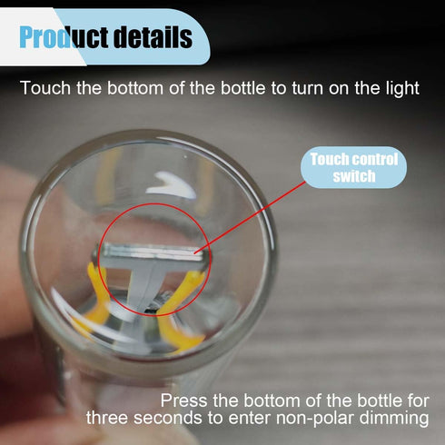 KITUREK USB LED Car Interior Atmosphere Light, Plug-in USB Automotive Ambient Lighting Retro Car Lamps, Mini LED Car