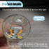 KITUREK USB LED Car Interior Atmosphere Light, Plug-in USB Automotive Ambient Lighting Retro Car Lamps, Mini LED Car