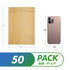 Natural Kraft Bubble Mailer Envelopes 4 x 7 Inches | 50 Pack Self Seal Padded Envelopes | Waterproof & Tear-Resistant