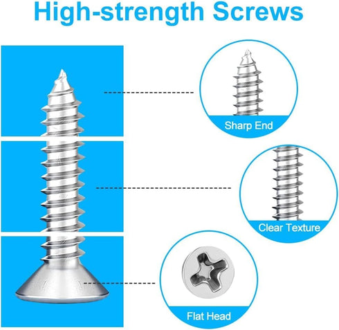 FATLODA 18PCS 72 (40mmx40mm) L Bracket & Corner Brace, Stainless Steel Right Angle Brackets for Shelves & Furniture