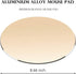 ProElife Premium Aluminum Metal Mouse Pad Mice Mat 8.66 inch (Round, Champagne Gold) by ProElife
