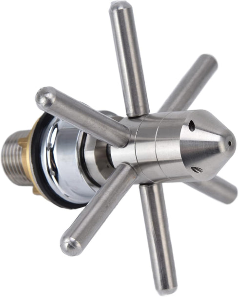 Sink glass rinser, stainless steel kitchen cup washer with star shaped base, for bar restaurant coffee shop home milk