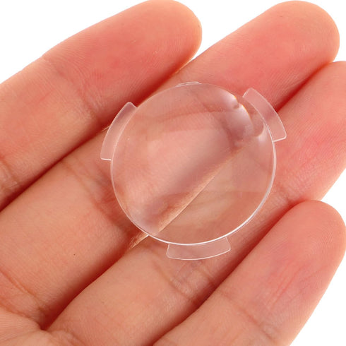 20 Pack 25mm 45mm Biconvex VR Lenses, x Focal Length Double Convex Lens, Flanged Winged Design for DIY Virtual Reality