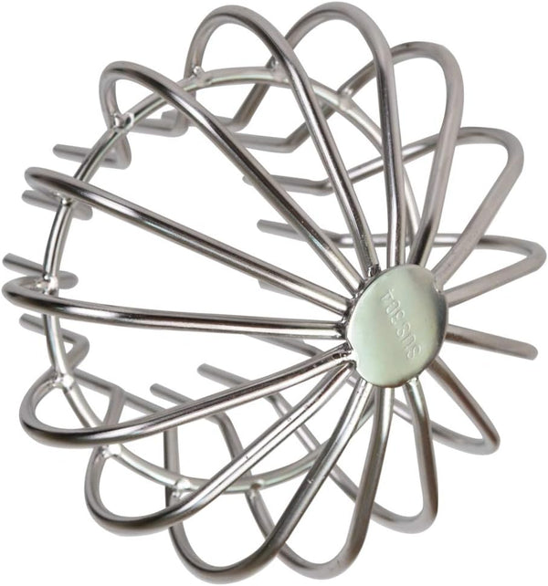 304 Stainless Steel Drain Outdoor Roof Anti-Blocking Line Cap, Round Floor Net Cover, 4 inch