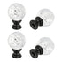 PATIKIL 1/4-27 Lamp Finial Cap for Lampshade Harp Top, 4Pcs Cap Nut Screw