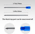 Blue Ink Refills (10 Pcs) Replaceable Pen Refills, 2.75 inch (70 mm) Ballpoint Pens Refills, 1.0mm Medium Tips