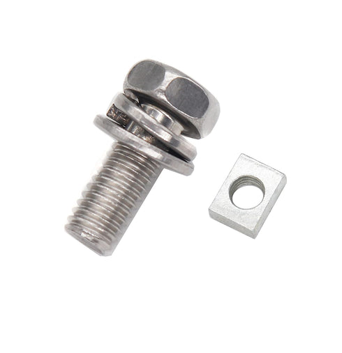 binifiMux M6 x 20mm Battery Terminal Bolts and Nuts, Stainless Steel Pack of 6 Set for ATV, Motorcycle, Boat, E-Bike,