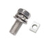 binifiMux M6 x 20mm Battery Terminal Bolts and Nuts, Stainless Steel Pack of 6 Set for ATV, Motorcycle, Boat, E-Bike,