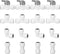 3/8" O.D. Quick Connect Fittings, Food Grade Push to Connect Fittings for RO Systems (16 Pcs)