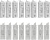 Window Latch Locks Replacement - Plastic Spring Loaded Sliding Window Tilt Latch - Pack of 16 Home Window Accessories