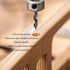 Survival Scotch Eye Auger Manual Drill Bit, Portable Hand Wood Auger for Bushcraft Camping Survival Tool