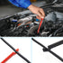 Electronic Wire Piercing Probe Clip for Automotive Diagnostic Tool, Puncture Wire Back Probe Pins (Black & Red, 2 Pack)
