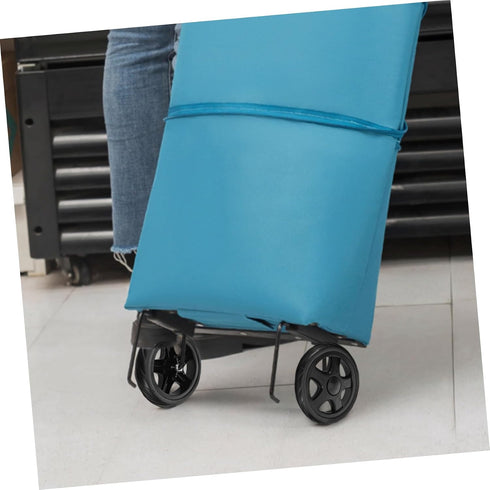 2pcs Replacement Rolling Cart Wheels for Shopping Trolley Lightweight Utility Cart Wheels with Climbing Design for Easy