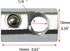 20 Packs 1/4-20 Threaded Steel Roll in T-Nut with Ball Spring, T Slot Accessories for Aluminum Extrusion Profile Rail