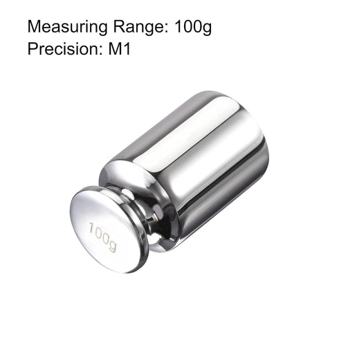 uxcell 100g M1 Precision Stainless Steel Gram Calibration Weight for Digital Balance Scales