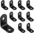 Bonsicoky 12Pcs L Bracket Right Angle Corner Brace, Stainless Steel 1 x