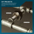 Galvanized Steel Nipple Pipe OQHM1415-10 NPGL1415-10, 1/4" x 1-1/2"