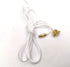 SIXDAWANJIA 12 Pack Bulb (3ft, Ceiling Fan Pull Chain Extender - Light Fixture Pull String Replacement with Connector