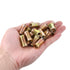 100 Pcs Wood Bolt Inserts 5/16" - 18x25mm Metal Screw and Bolt Set, Hex Socket Drive Nut Inserts for Woodworking