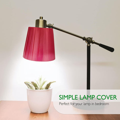 5.90X5.51X4.33In Uonlytech Cloth Lampshade Small Decorative Lamp Cover for Floor and Table Lamps Elegant Fabric Shade