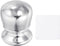 uxcell 1" Tall Lamp Finials Chrome, 1/4-27 Thread Lamp Cap Knob Decoration