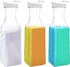 Dispenser,50oz Storage,3 Pack Laundry Detergent Powder Laundry Detergent Container,Fabric Softener Dispenser Laundry