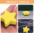 EXCEART Mini Magnetic Dry Erase Eraser, 15Pcs Star Shaped Chalkboard Cleansers, Reusable Whiteboard Wipes