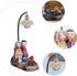 PRETYZOOM Couple Figure Night Light Resin Tabletop Lamp, Figurine Nightstand Light Decorative Resin Craft Lamp