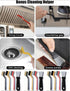 PAVNSO 13 Pcs Crevice Cleaning Brush, Hard Bristle Scrub Brushes Cleaning Brushes, Household Use Cleaning Supplies