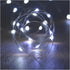 XINKAITE 30 Micro LEDs on 10Feet/3M Fairy Silver Wire, Battery Operated String Lights, Cold White