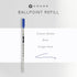 Cross Ball-Point Refill for Standard Pen, Blue Ink, Broad Point