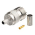 wlaniot PL259 + SO239 Crimp Connectors Kit for RG58 RG142 RG400 LMR195 Coaxial Jumper Cable