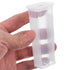 20pcs Polypropylene Slide Mailer, 87mm x 27mm End Opening Plastic with Flip Top Lid for 5 Slides