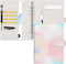 Toplive A5 Notebook Binder, 6 Ring Refillable Binder, PU Leather Planner Cover with Magnetic Closure for Loose Leaf