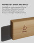 Bedroom,Dimmable DetarZinLED Wall Lights Battery Operated Wooden,Magnetic Wall Sconces Rechargeable,Adhesive Wall