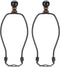 PATIKIL 7.5 Inch Lamp Harp Kit with Finial, 2 Set Detachable Lamp